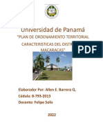 Plan de ordenamiento territorial de Macaracas