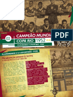 Fluminense Campeão Mundial - Copa Rio 1952 - Postal - 02 - Sporting