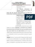 Solicito Devolucion de Vehiculo Incautado de Placa de Rodaje 