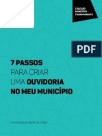 Crie uma Ouvidoria no seu Município em 7 passos