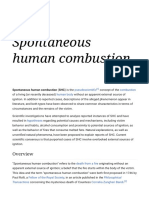 Spontaneous Human Combustion - Wikipedia