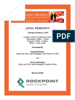 Legal Staff Handout - Legal Research 10.4.16
