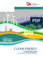 Clean Energy Handbook For Financial Service Institution