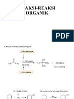 REAKSI ORGANIK PENDEK