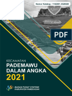 Kecamatan Pademawu Dalam Angka 2021