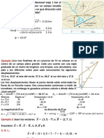 Problemas Vectores