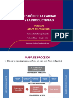 Gestión calidad y productividad mapa procesos