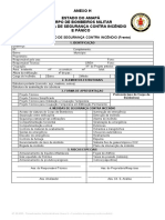 NT 03-2020 - Procedimentos Administrativos (ANEXO H - FORMULÁRIO DE SEGURANÇA CONTRA INCÊNDIO)