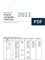 Module of English Language Teaching Form One