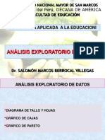 Décima Primera Semana. Análisis Exploratorio de Datos