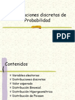 Distribuciones Discretas Prob