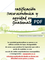 Estratificación Socio Economica y Equidad en Guatemala-1