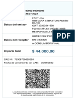 Datos Del Emisor: Factura