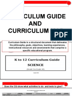 Curriculum Guide AND Curriculum Map