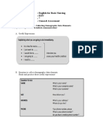 Lesson 7-General Assessment