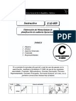 Elaboración del MPA para auditorías operacionales