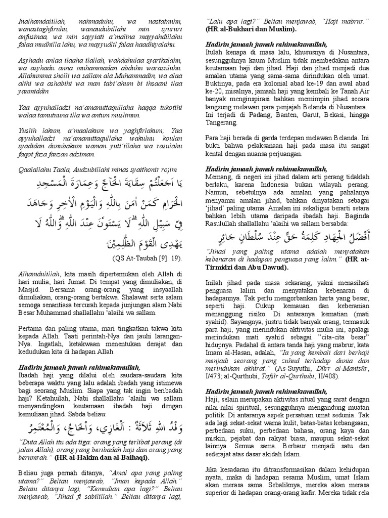 Template Khutbah 11 Pdf