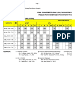 Jadwal Kuliah