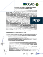 Acta LIII Reunion Extraordinaria del Consejo de Ministros de la CCAD