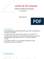 Clasificación de Las Arqueas y Bacterias