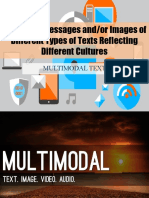 Evaluating Messages And/or Images of Different Types of Texts Reflecting Different Cultures
