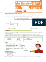 Alquenos y Alquinos para Cuarto Grado de Secundaria