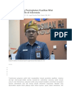 Proses Panjang Peningkatan Kualitas Nilai Pelayanan Publik Di Indonesia