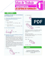 Cambios de Base en Los Sistemas de Numeracion I para Primer Grado de Secundaria