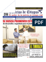 Periódico Noticias de Chiapas, Edición Virtual Jueves 04 de Agosto de 2022