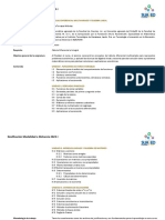 Dosificación Modalidad A Distancia 2023-I: Nombre de La Asignatura Asesor Presentación Del Asesor