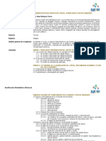 Dosificación Modalidad A Distancia