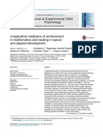 Longitudinal Mediators of Achievement in Mathematics and Reading in Typical and Atypical Development