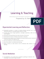 Learning & Teaching Processes