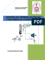 Centrales Termoelectricas Y Sistemas de Cogeneracion: Universidad Nacional de Ingenieria Facultad de Ingenieria Mecanica