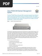 Cisco Rosa EM Management System