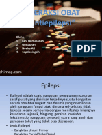 INTERAKSI OBAT Antiepilepsi