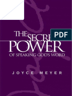 La Puissance Secrète de Parler La Parole de Dieu