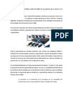 Reconocimiento de Oportunidad A Partir Del Análisis de Los Productos Que Se Ofrecen en El Mercado