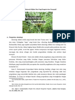 Aksiologi Dakwah Dilihat Dari Segi Empiris Dan Normatif