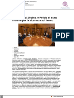 Università Di Urbino e Polizia Di Stato Insieme Per La Sicurezza Sul Lavoro - Fano Informa - It, 3 Agosto 2022