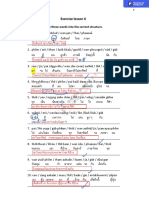 Lesson 6 Wan Duan Pii Lae Ruduugaan TH B-Exercices - With Correction