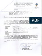 Surat Undangan Verifikasi Data Insinerator RS Di ASPAK Wilayah Jawa Bali NTB NTT