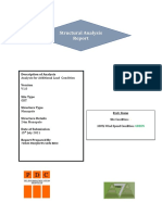 Structural Analysis: Site ID Number Description of Analysis