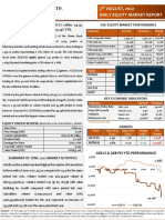 Daily Equity Market Report - 03.08.2022
