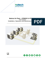 Medical Air Plant - HTM2022 & HTM02-01: Installation, Operation and Maintenance Manual