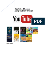 Buku Gratis - Link Youtube Channel Nanang Sadikin Official
