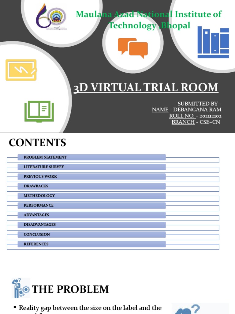 3d Virtual Trial Room PDF Computing