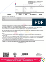 Avigna Laboratories Covid-19 test report