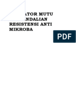 Indikator Mutu Pengendalian Resistensi Anti Mikroba