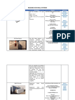 Research On Wall Systems: Technology Description Supplier Reference